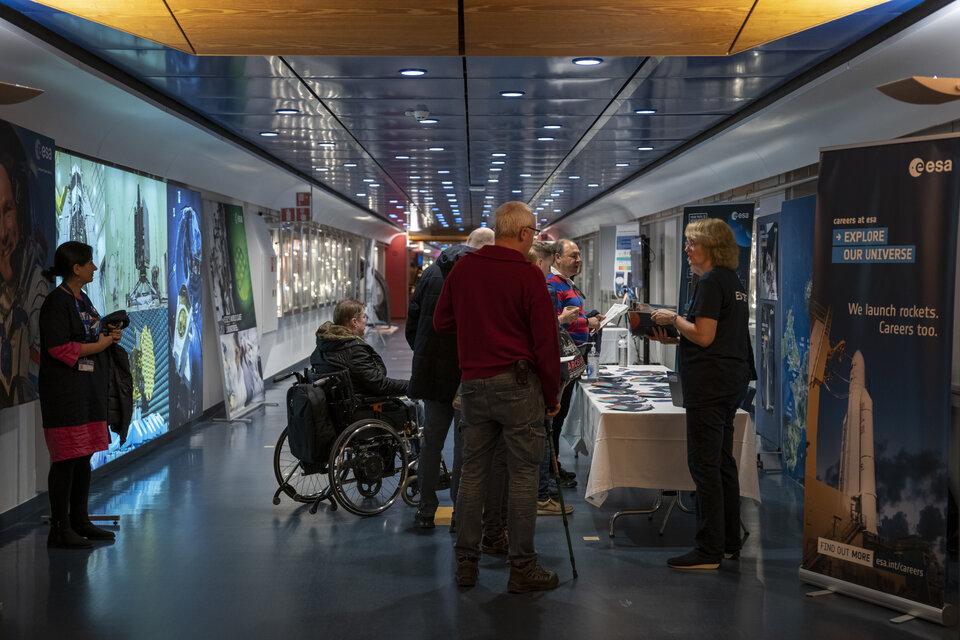 ESA Open Day accessibility